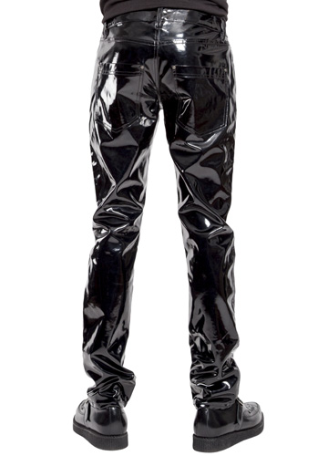 Shiny PVC Pants 7113 | Nightshade Corsets