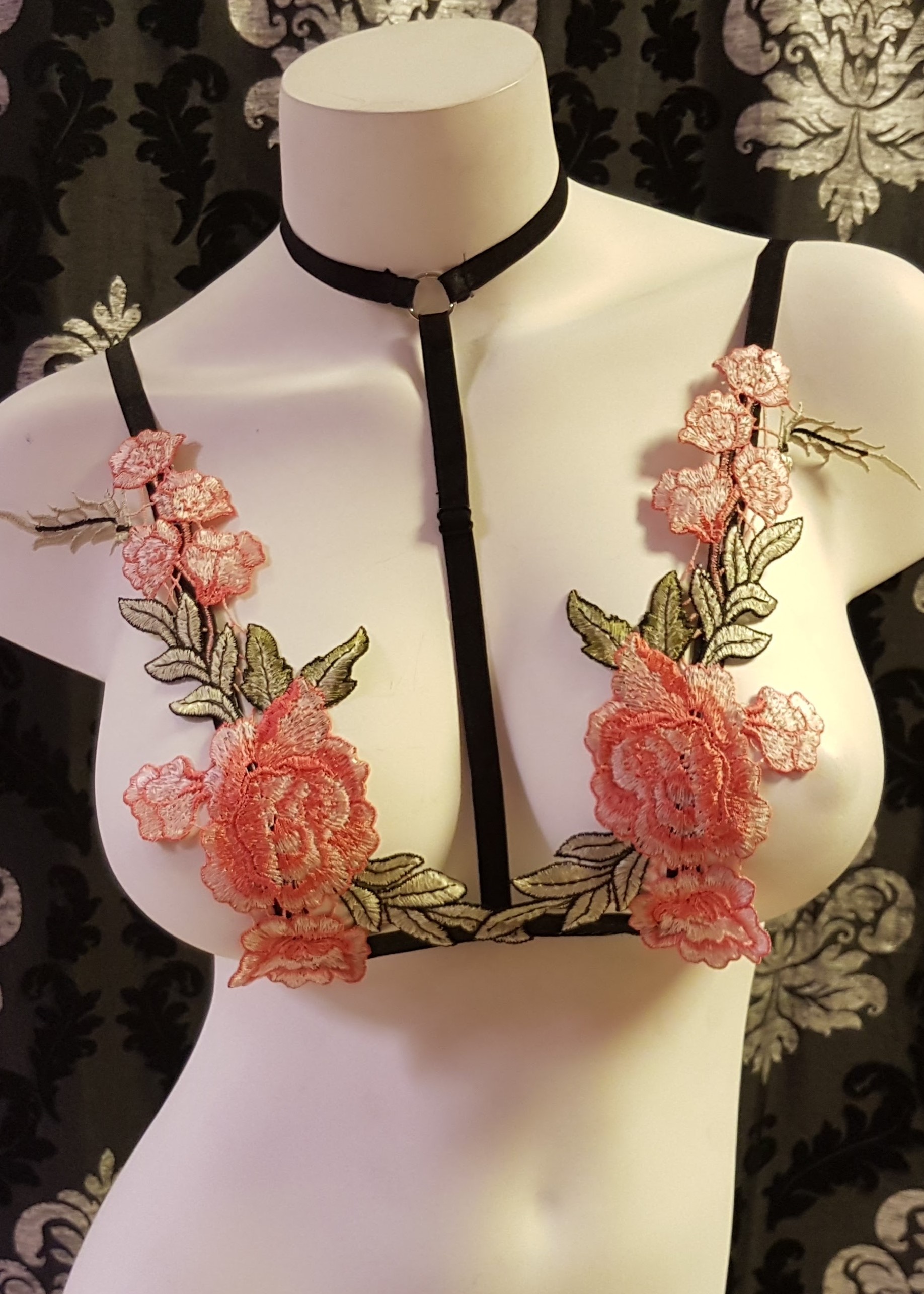 Floral Body Cage Harness 81604 Edmonton