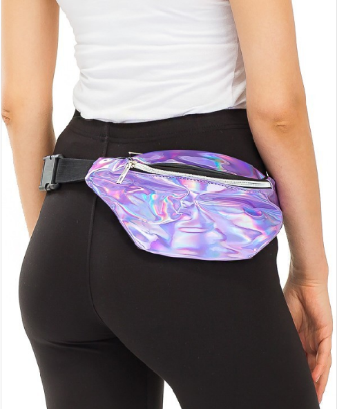 Holographic Fanny Pack Assorted Colors 0778 Edmonton