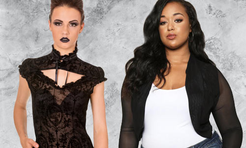 Alternative, gothic and witchy tops