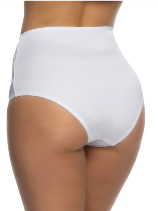 White High Waisted Booty Shorts Edmonton Canada