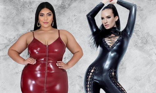 Sexy fetish PVC and wetlook clothing and outfits for clubbing and role play