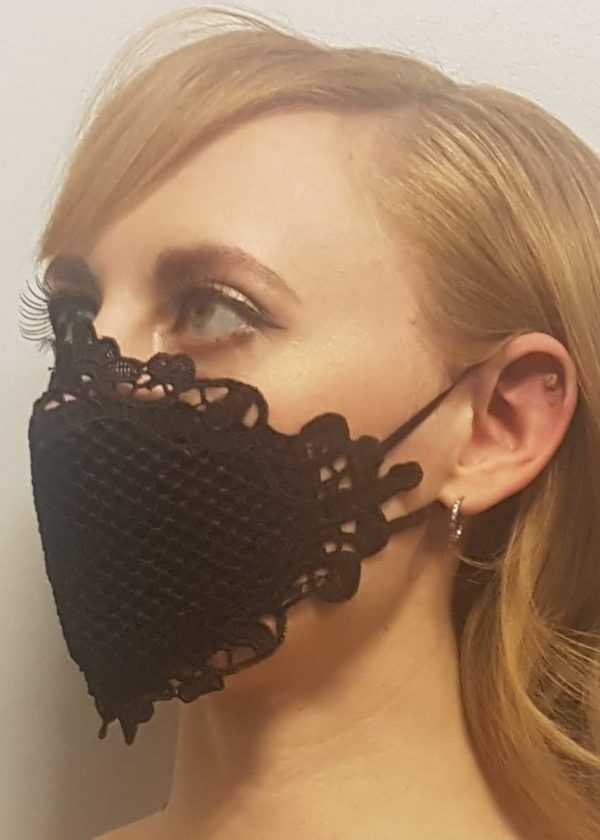 Black Lace Mask Edmonton