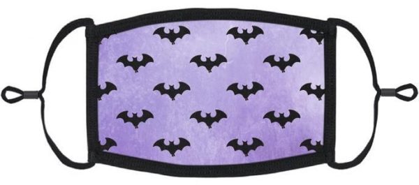 Purple Bat Mask Edmonton Halloween