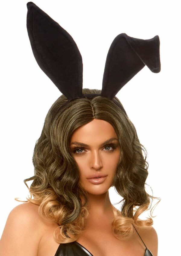 Black Velvet Bunny Ears Edmonton for a Palyboy Bunny Costume