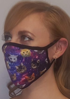 Galaxy Cat Mask Edmonton