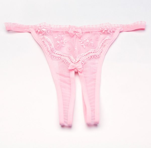 Pink Crotchless Panties Edmonton
