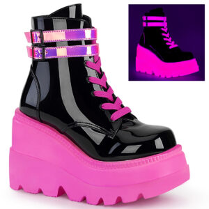Glow In The Dark Pink Platform Boots Edmonton Canada