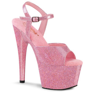 Baby Pink Glitter 7 inch Heels Edmonton Canada Exotic Dancer