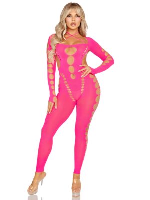 Pink Bodystocking Edmonton Canada