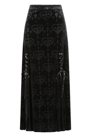 Goth Velvet Skirt Edmonton Canada