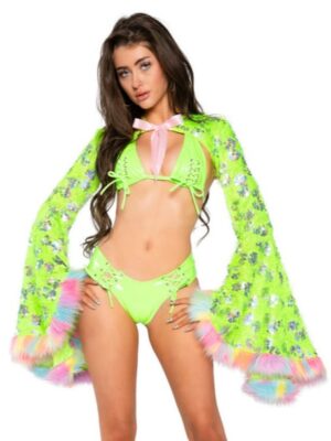 Faux Fur and Sequins Rave Edmonton Canada