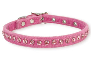 Pink Rhinestone Choker Edmonton Canada Rave Fetish