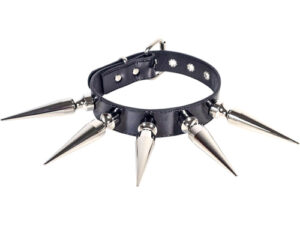 Vegan Leather Bondage Collar Edmonton Canada Alt Clothing