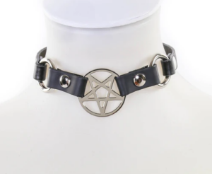 Witchey Pentagram Choker Edmonton Canada