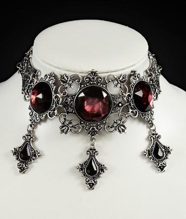 Choker 4110 Burgundy