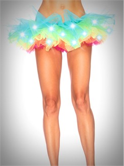 Rainbow Petticoat with LED Lights 1840