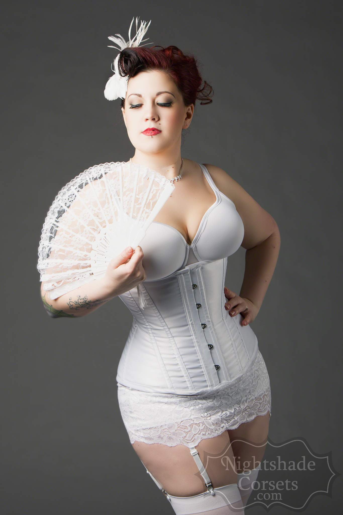 White Lace Fan 744359 Edmonton