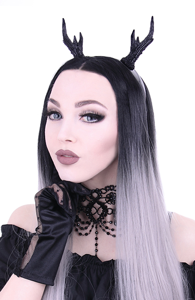 Unique faux deer antlers Headband 4425 Edmonton