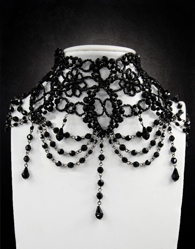 Elegant Victorian Draped Choker 4209