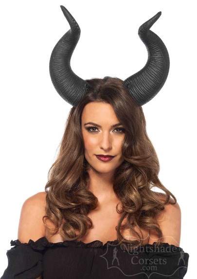 Maleficent Dark Queen Latex horns2155 Edmonton