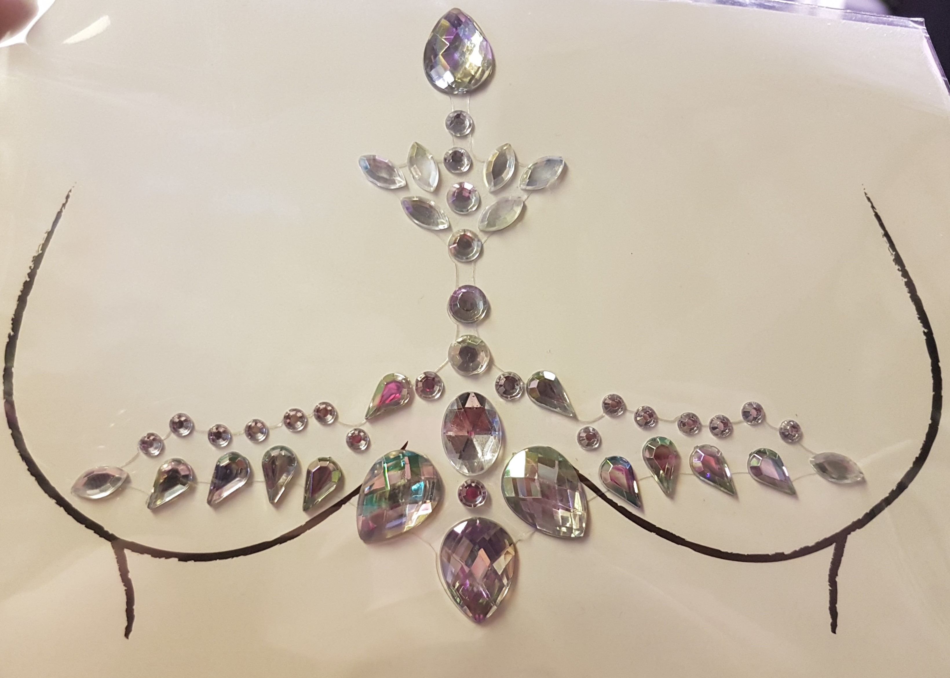 Sparkling Crystal Body Jewels 9919