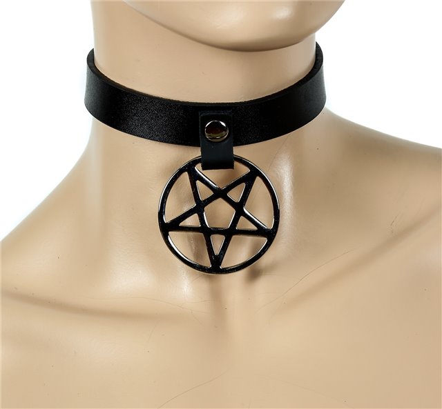 Black Collar Black Pentagram 0613 Edmonton
