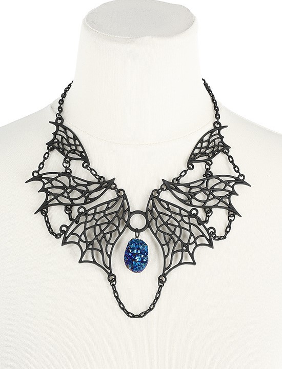 Elvish necklace rainbow crystal 4452 Edmonton