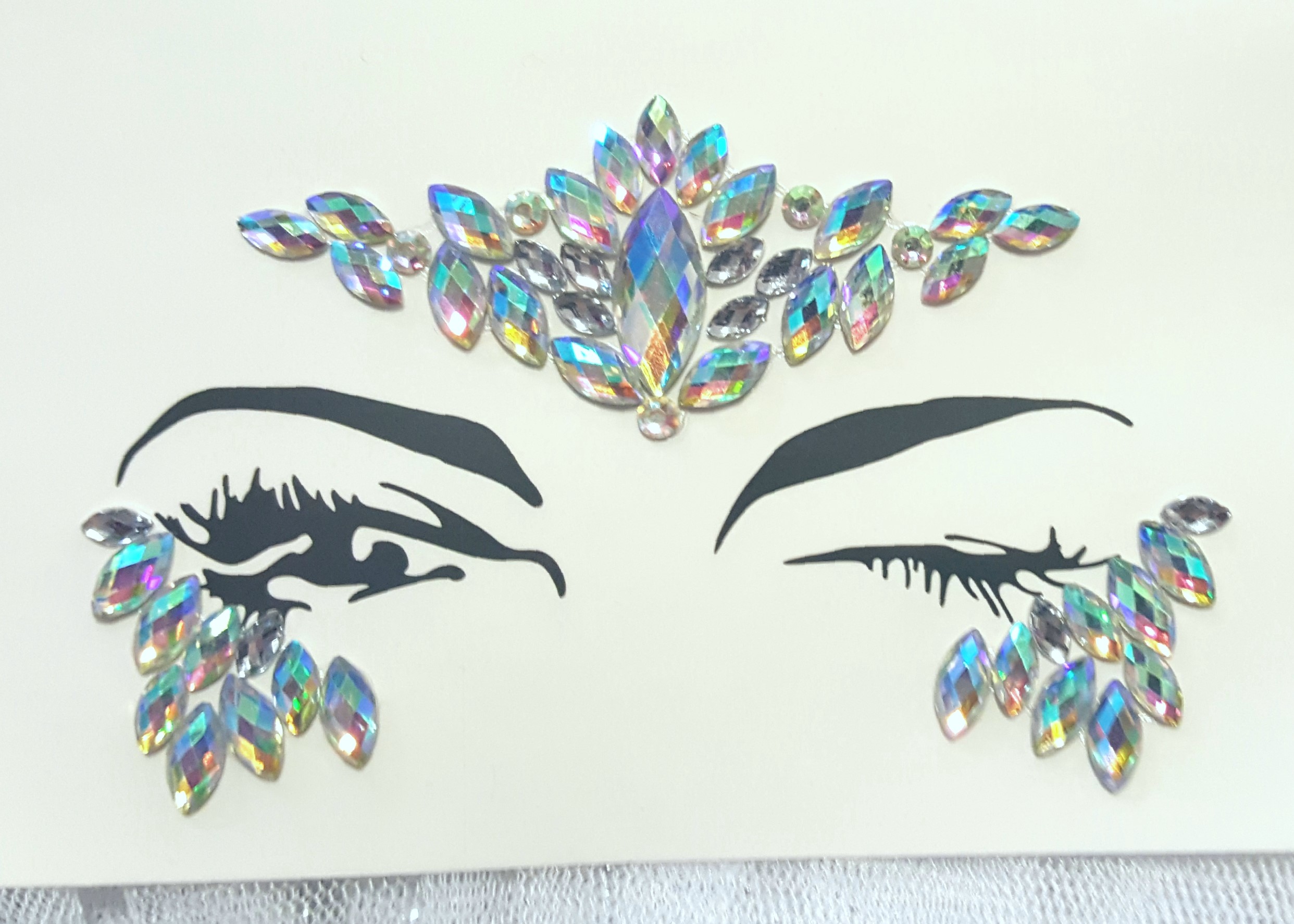 Sparkling Crystal Body Jewels 81720