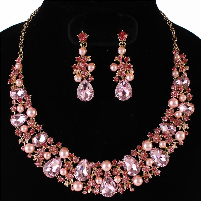 Necklace 160418 Pink