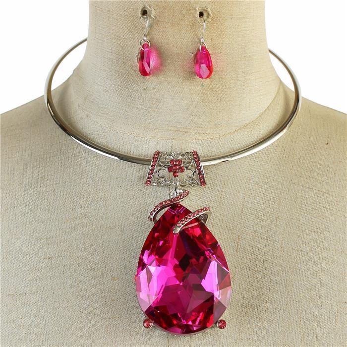 Necklace 140547 Pink