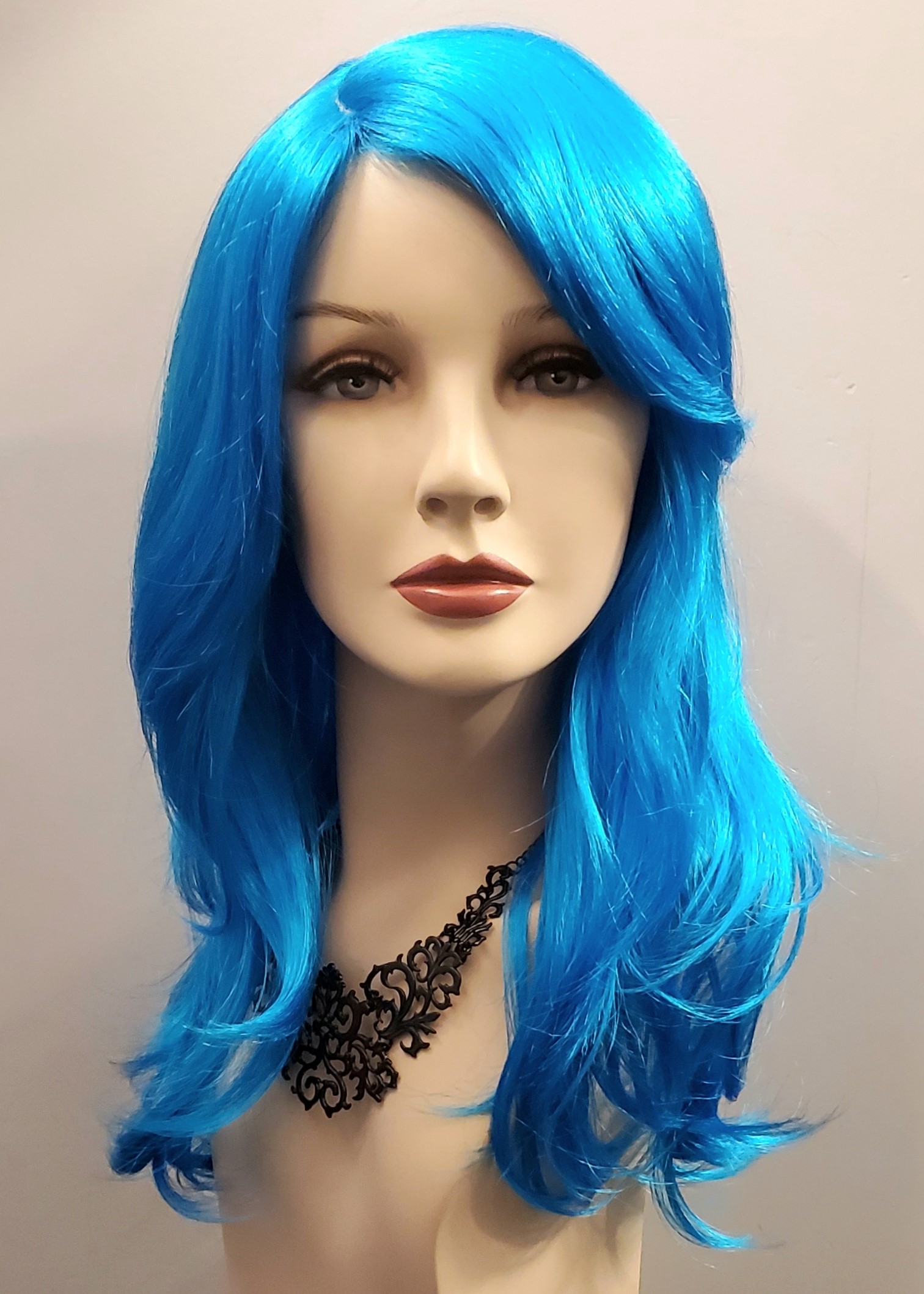 Wig 0382 Electric Blue