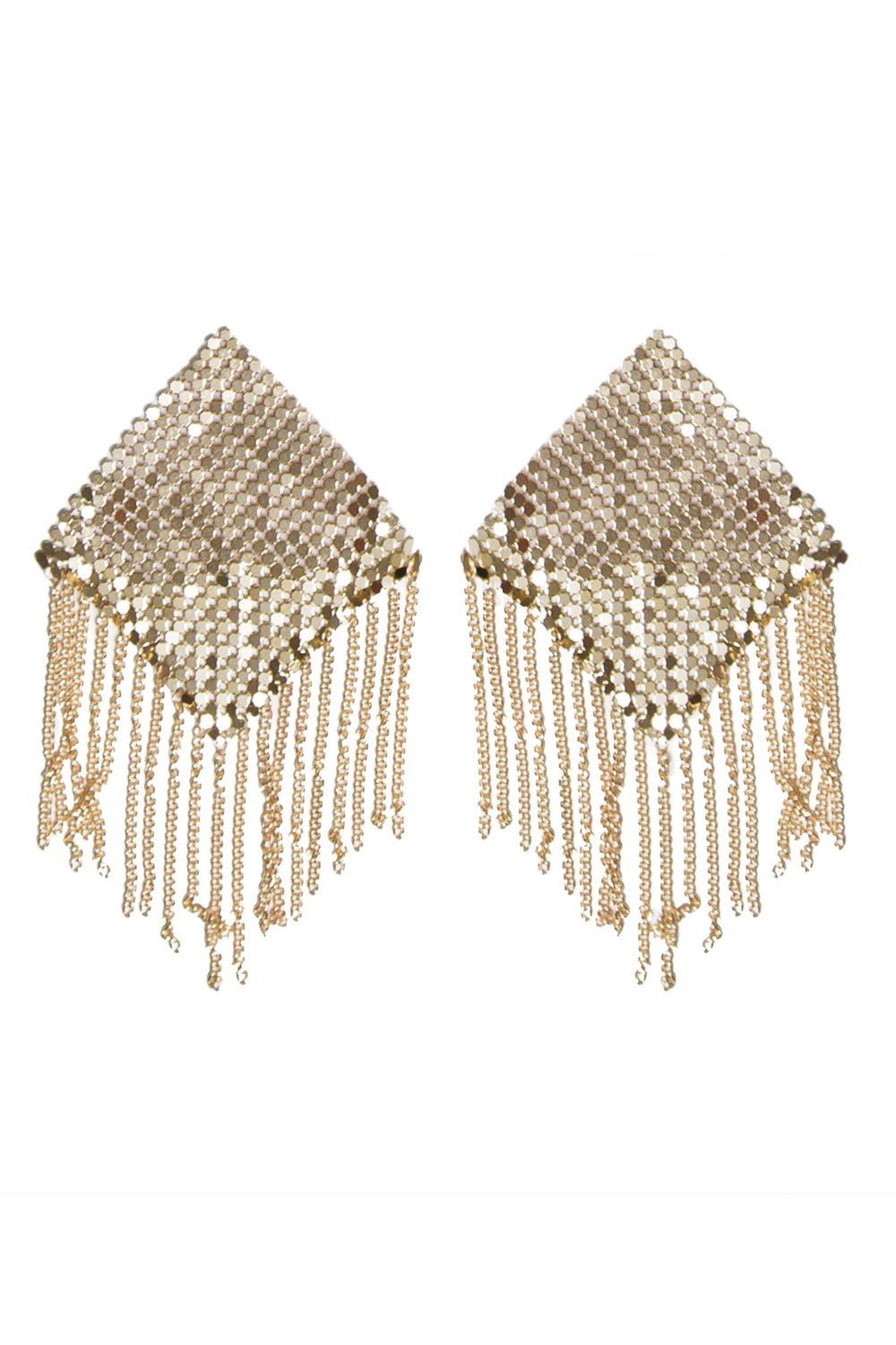 Chainmail pasties fringe trim 7252 Edmonton