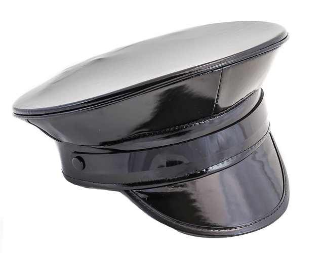 Officer Hat 2021 Shiny Black