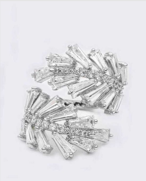 Sparkling rhinestone statement ring 2264 Edmonton