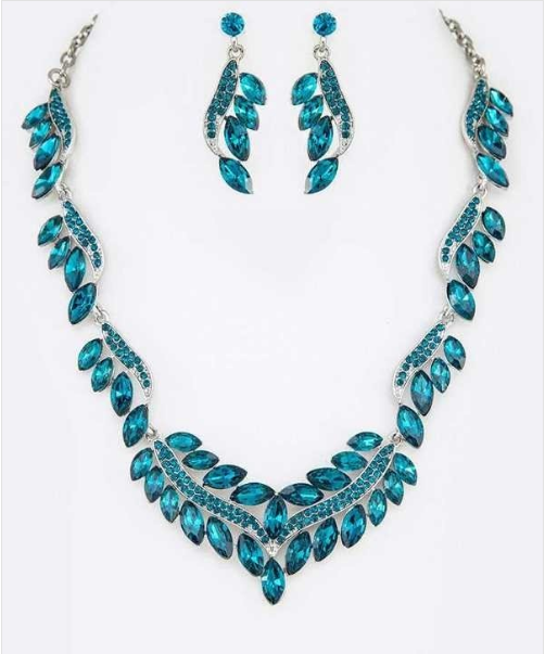 Necklace 14922 Teal