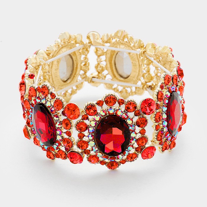 Sparkling rhinestone bracelet 325642 Edmonton