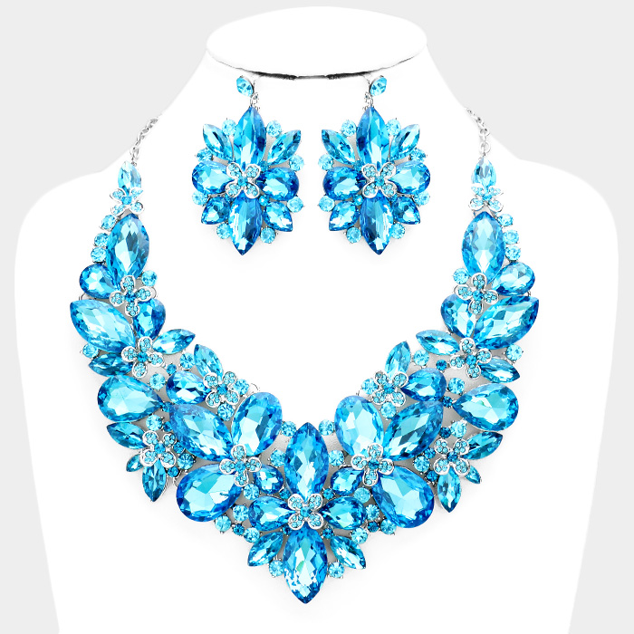 Sparkling rhinestone necklace matching earrings 397281 Edmonton