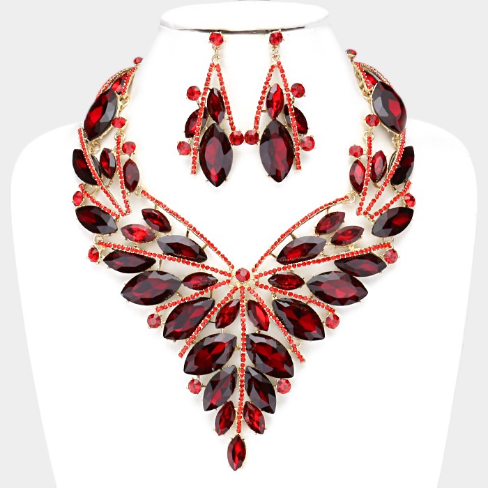 Sparkling rhinestone necklace 326413 Edmonton