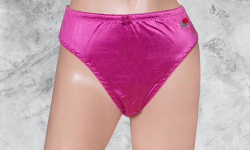 Soft, silkly women's panties for crossdressing