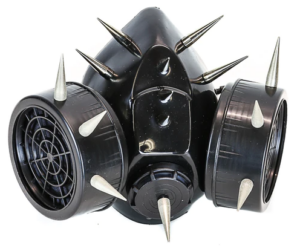 Gas Mask with Spikes Edmonton Canada