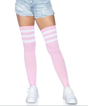 Pink Over the Knee Socks Edmonton
