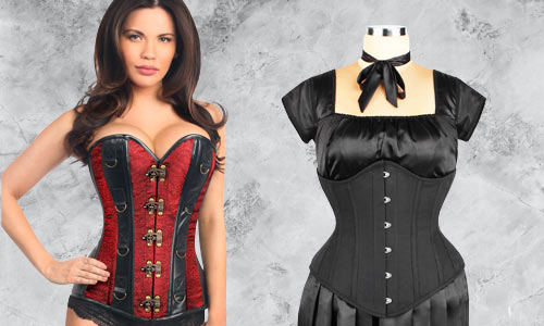 Authentic high quality steel boned corsets