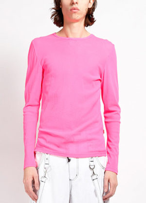 Men's Pink Fishnet Shirt Edmonton