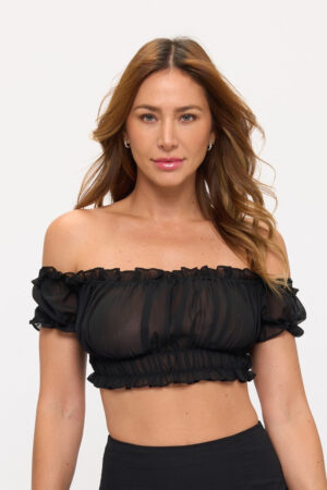 Sheer Milkmaid Top Edmonton Canada Alternative Clothing