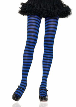 Blue Striped Tights Edmonton