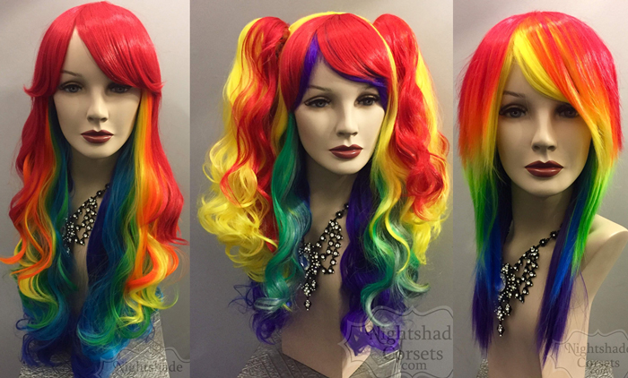 Pride wigs