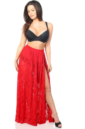 Plus Size Long Lace Skirt Edmonton