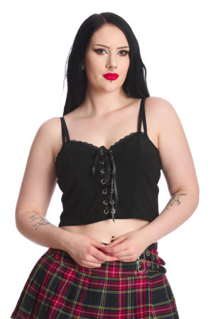 Lace Up Corset Top Edmonton