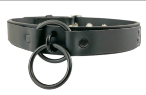 Black Leather Choker Edmonton